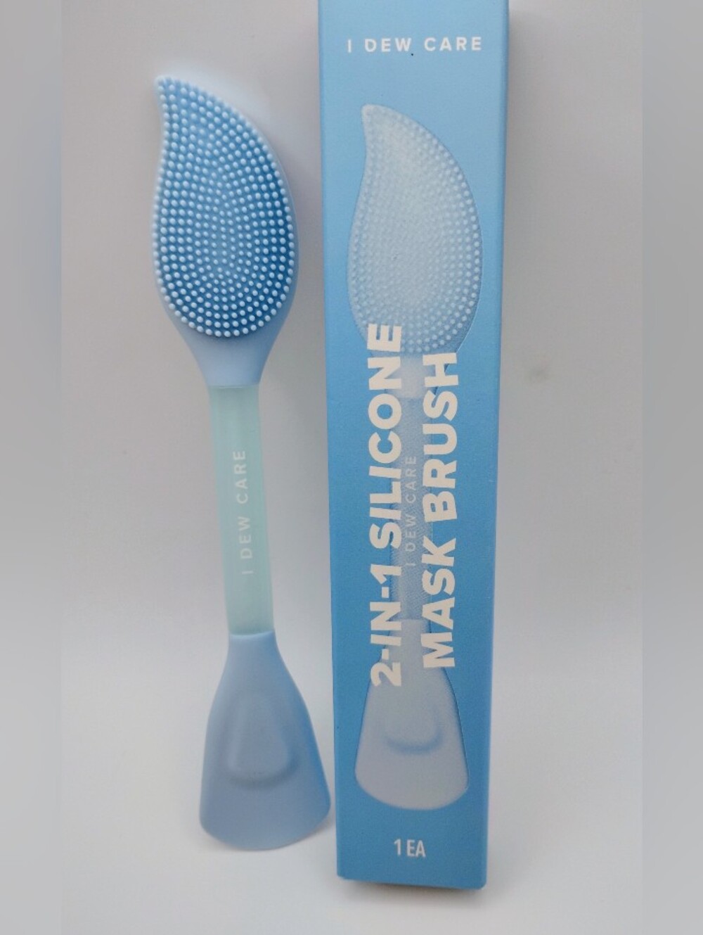 I Dew Care 2-in-1 Silicone Mask Brush — BNIB